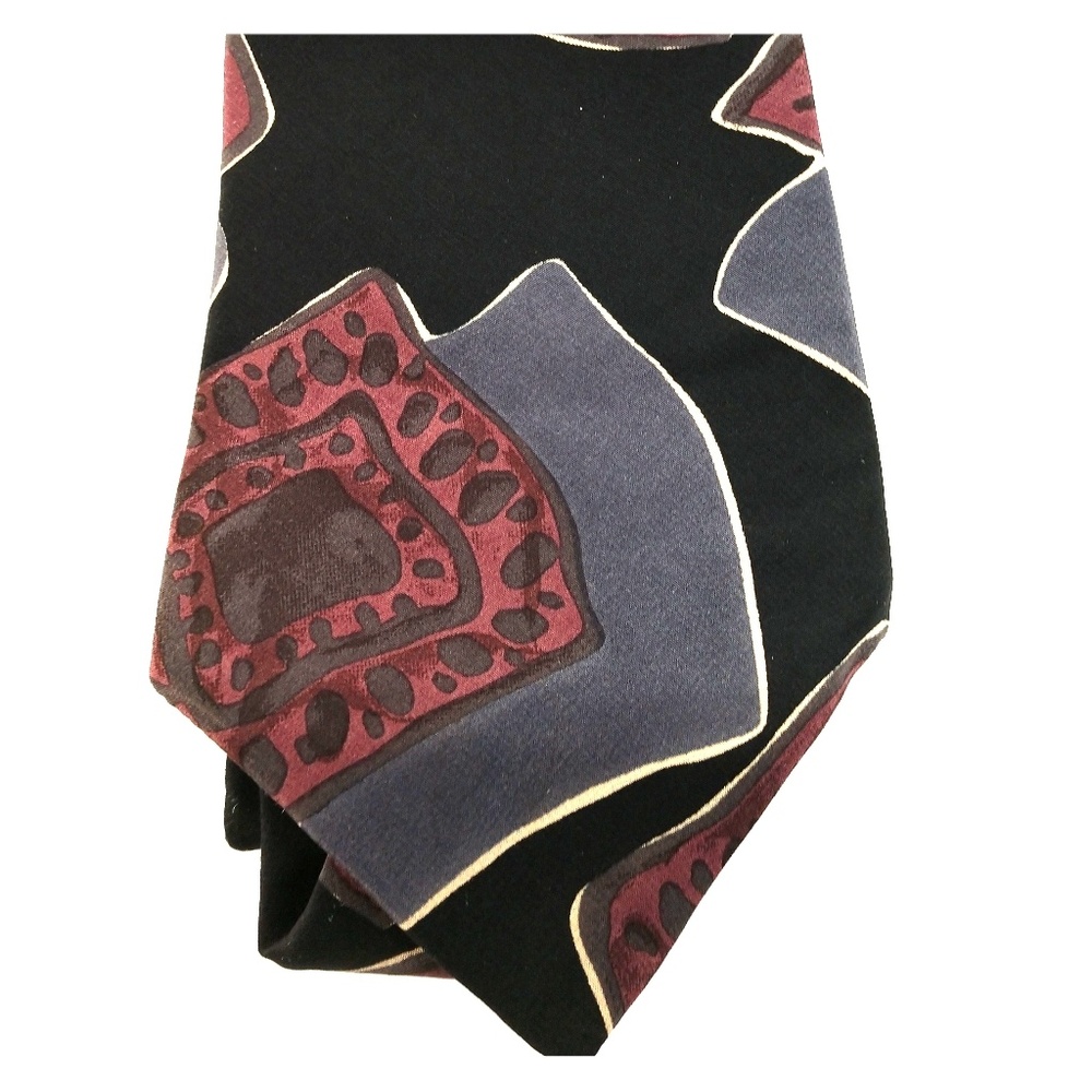Milano Collection men's tie abstract pattern